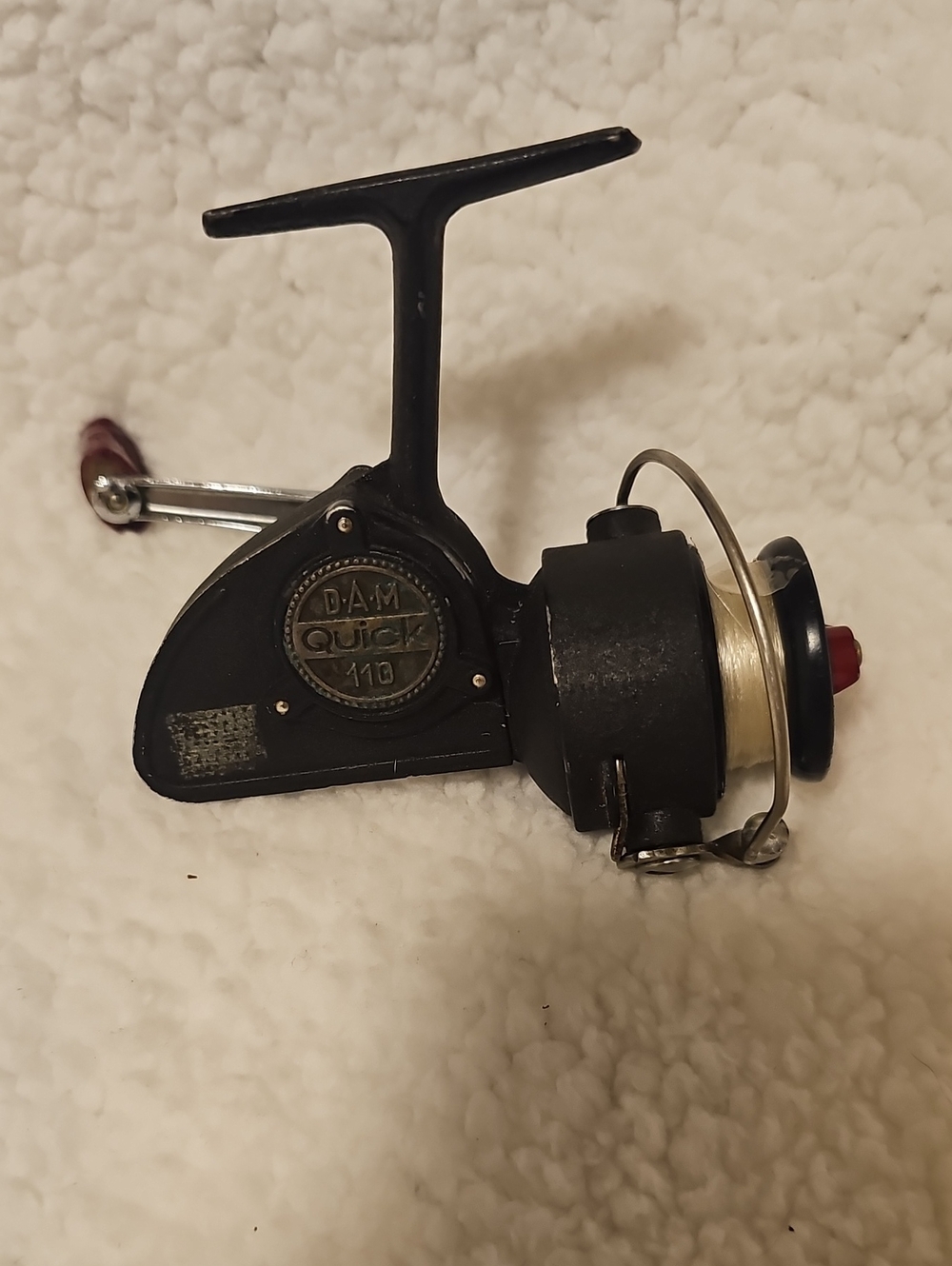 Vintage D.A.M. Quick 110 Ultralight Spinning Fishing Reel Germany